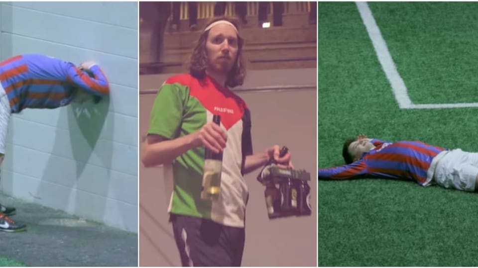 Opilý fotbal z Norska